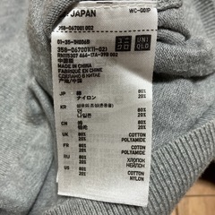 メンズ UNIQLOニット Mの画像