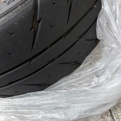 レイズ　ce28 4本　17インチ7.5jj 5穴114.3pcd ofs+43 タイヤ付(シバタイヤ215/45/17 TW280)溝ありの画像