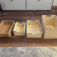 【1つ500円】ニトリの収納かごの画像