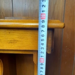 ⭐︎早い者勝ち⭐︎★希少★ カリモク Karimoku コロニアル ブランド 花台 電話台 アンティーク調 飾り台 木製※アンティーク風でオシャレです！の画像