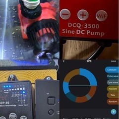 オーバーフロー水槽フルセット 海水水槽の画像