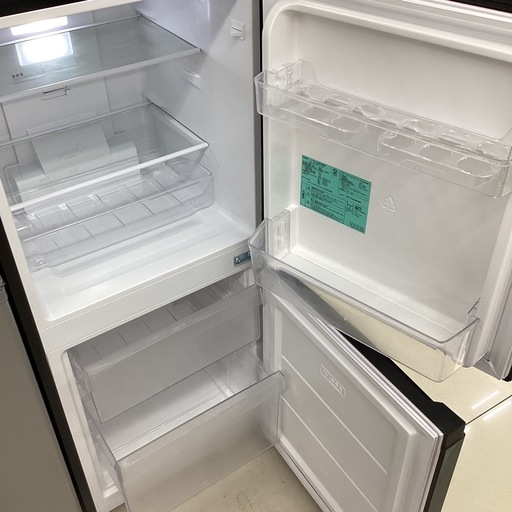 【6ヶ月保証】2ドア冷蔵庫 Haier JR-NF121NJ