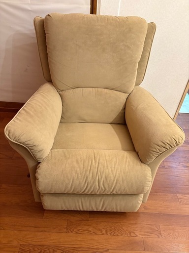 【取引き決定】リクライナーロッキングソファー