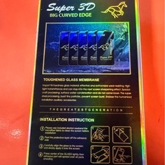 Iphone 17 pro black用ガラス10枚いり入りの画像