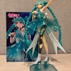 初音ミク BANPRESTO EVOLVE Clearluxe-EmeraldGem-フィギュアの画像