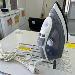 【リサイクルショップ ピカソ 小松原】🔥‼️アイリスオーヤマ スチームアイロン【IRN-21C-W/H】✨2020年製✨★1121★の画像