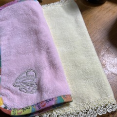 タオルハンカチ２枚の画像