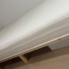 【11/22のみ】すのこベッド/シングルショート/マットレス付きの画像