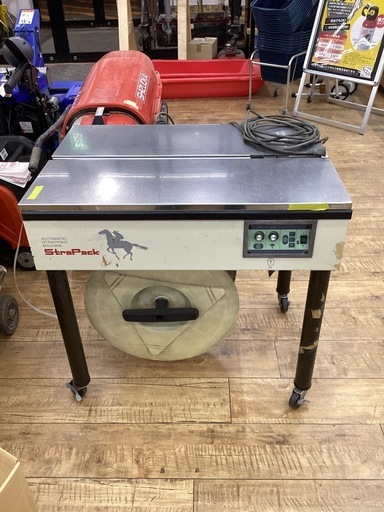 中古　結束機　替えバンド付き