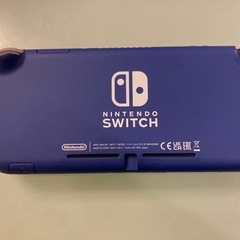 Nintendo Switch lite 本体 ブルー スイッチライトの画像