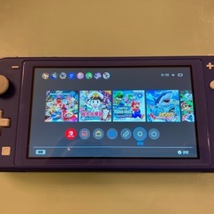 Nintendo Switch lite 本体 ブルー スイッチライトの画像