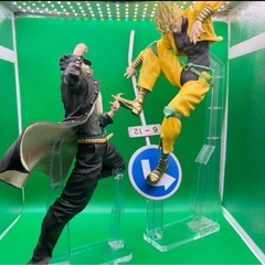 一番くじ　ジョジョ　A賞 空条承太郎　C賞 DIO フィギュアの画像