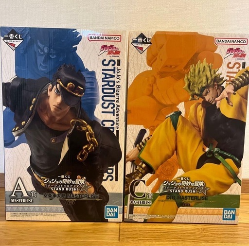 一番くじ　ジョジョ　A賞 空条承太郎　C賞 DIO フィギュア