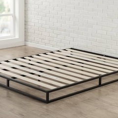 ZINUS ベッドフレーム セミダブル Joseph Metal Platformaの画像