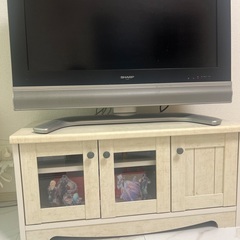SHARP AQUOS テレビ&テレビボードの画像