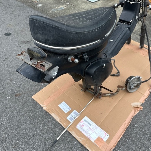 スーパーカブ50太足化　　ジャンク