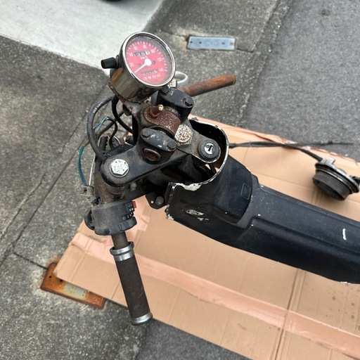 スーパーカブ50太足化　　ジャンク