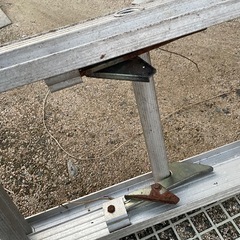 長谷川工業 HC2-71 アルミ製2連はしご 伸縮形はしご 全長7.18m 軽量タイプの画像