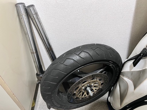 ホーネット250 　フロントフォーク　ホイール