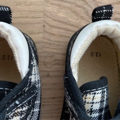 チェックシューズ　の画像