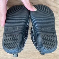 チェックシューズ　の画像