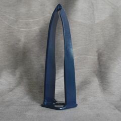 まぜほり職人マルチ用　マルチ穴に植え穴を掘る草払い機用替刃 サトウキビの補植や島ダッキョウの深植えに最適　説明動画ありますの画像