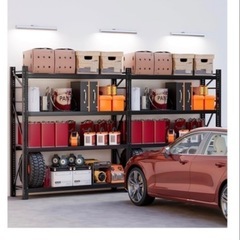 新品スチールラックの画像