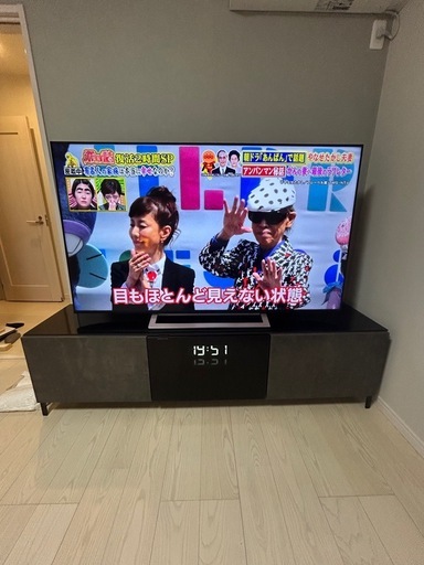 TOSHIBA REGZA 65インチ　テレビ　テレビ台セット　14にちまで14日まで  