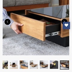 サイドテーブル ローテーブル の画像