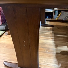 ダイニングテーブル いすせつ椅子セットの画像