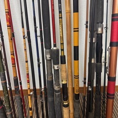 釣り竿　まとめ売り　41本の画像