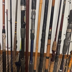 釣り竿　まとめ売り　41本の画像