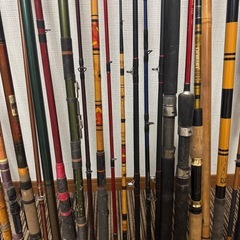 釣り竿　まとめ売り　41本の画像