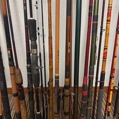 釣り竿　まとめ売り　41本の画像