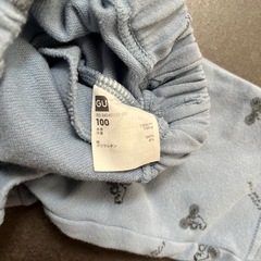 GUキッズハーフパンツ100cmの画像