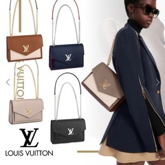 極上　LOUIS VUITTON ルイ・ヴィトン 2WAY チェーンショルダーバッグ マイロックミー 黒色　カーフレザー M69183  購入価格40万　正規直営店購入の画像