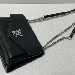 極上　LOUIS VUITTON ルイ・ヴィトン 2WAY チェーンショルダーバッグ マイロックミー 黒色　カーフレザー M69183  購入価格40万　正規直営店購入の画像
