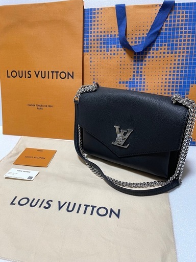 【商談中】極上　LOUIS VUITTON ルイ・ヴィトン 2WAY チェーンショルダーバッグ マイロックミー 黒色　カーフレザー M69183  購入価格40万　正規直営店購入
