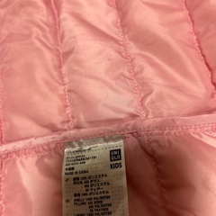 UNIQLO ダウンベスト　130の画像