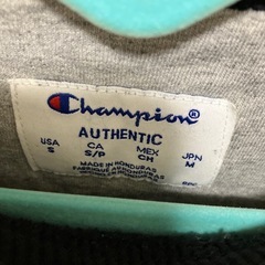 チャンピオン黒トレーナーの画像