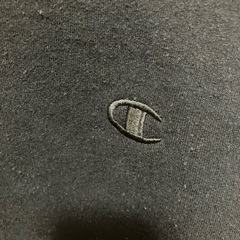 チャンピオン黒トレーナーの画像