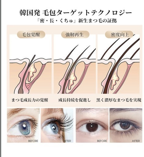 まつげ美容液 美容液 植物成分配合 5ml 極細ブラシ付き