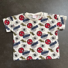 スパイダーマン Tシャツ100cm 2枚セットの画像