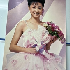 松田聖子 販促ポスター　カネボウ化粧品　2枚セット ロング版　80年代当時物の画像