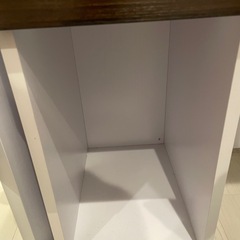 バタフライテーブル　スリムに折りたたみ可能の画像