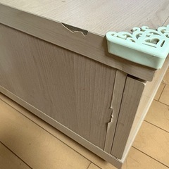 ナチュラルなTVボードの画像