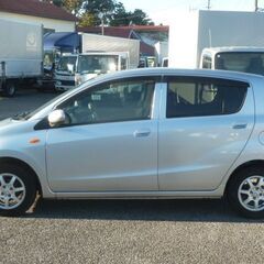 H.21(2009)年 ダイハツ ミラ X リミテッド ER シルバー  オートマ　ETC　ポータブルナビ　ドラレコ　ABS　エアバック　AW13inc社外　車検8年11月　17399　電動格納ミラー　の画像