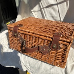 雑貨ディスプレイやピクニックに‼︎籐籠バスケットの画像