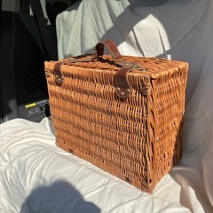 雑貨ディスプレイやピクニックに‼︎籐籠バスケットの画像
