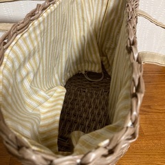 未使用　かごバッグ
の画像